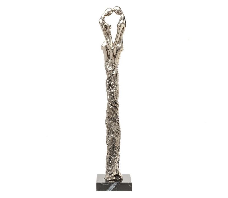 Adoration II - Stainless Steel - Standard Edition - Bronze by Jennine Parker