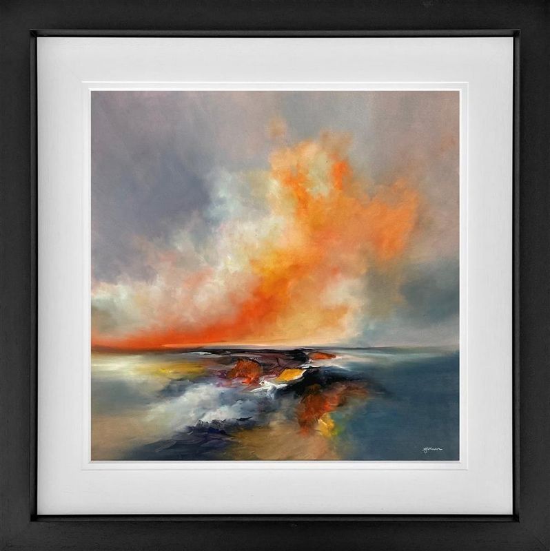 All To Well - Original - Black Framed by Alison Johnson