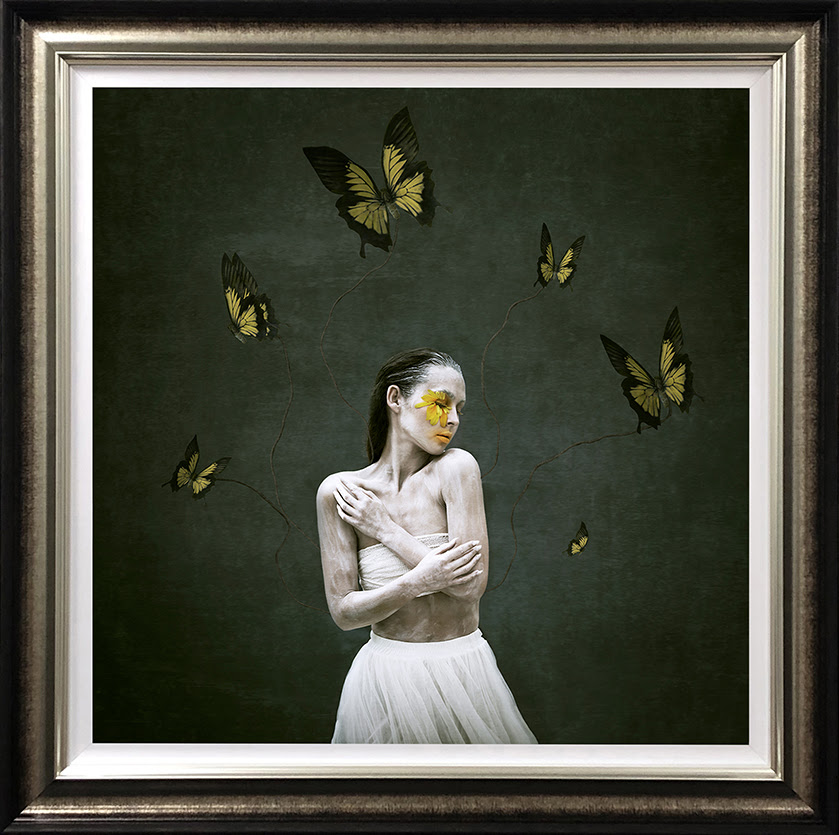 Attached - Deluxe Canvas - Bronze - Framed by Michelle Mackie