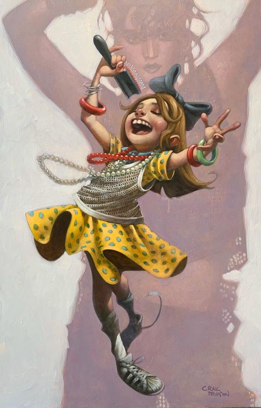 Get Into The Groove - Artist Proof - Mounted by Craig Davison
