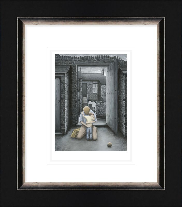 I'm All Yours Now Son - Paper - Black - Framed by Leigh Lambert