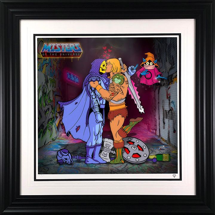 Misters Of The Universe - Black - Framed by JJ Adams