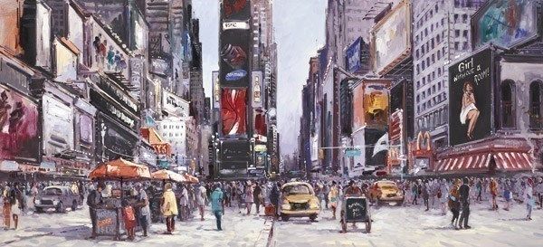New York Central - Box Canvas by Henderson Cisz