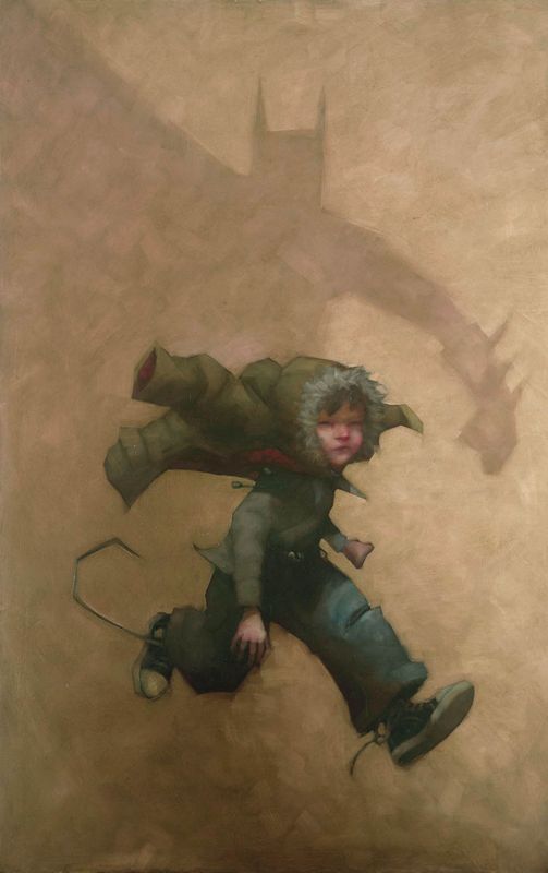 Quickly To The Batcave - Canvas - With slip by Craig Davison