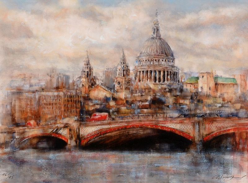 St Paul's - Board Only by Gary Benfield