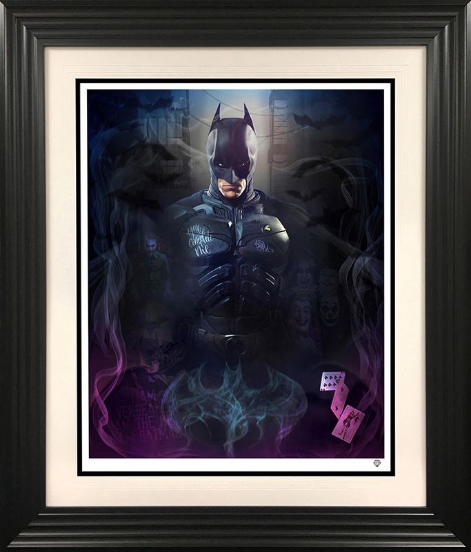The Bat - Black - Framed by JJ Adams