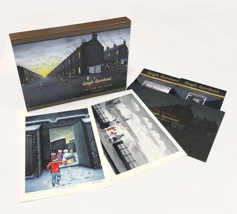 Those Were The Days - Limited Edition  And Two Prints - Book by Leigh Lambert