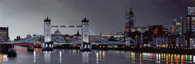 Towers Over London by Neil Dawson