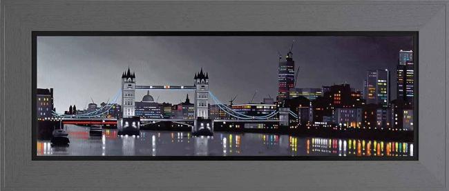 Towers Over London  - Framed by Neil Dawson