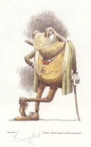 Toad - Wind In The Willows by William Geldart